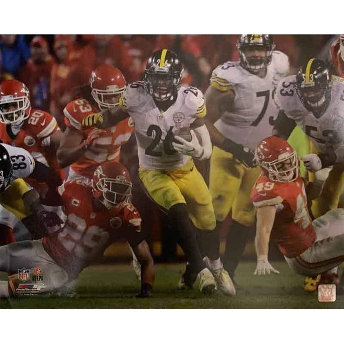 Le'Veon Bell Vs. Chiefs Unsigned Licensed 8x10 Photo