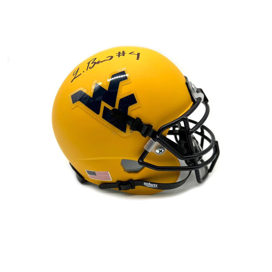 Tony Dorsett Signed Pitt Yellow Mini Helmet with H2P