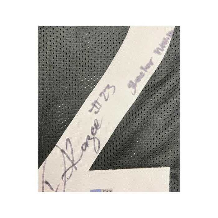 John Stallworth Signed Black Custom Alternate Jersey — TSEShop