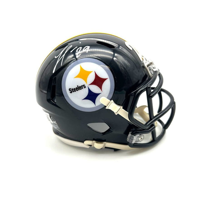 Hines Ward Autographed Pittsburgh Steelers AMP Replica Full-Size Football  Helmet - BAS COA