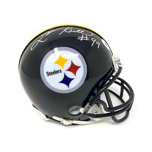 Greg Lloyd Signed Steelers Lunar Eclipse Alternate Speed Mini Helmet  (Beckett)