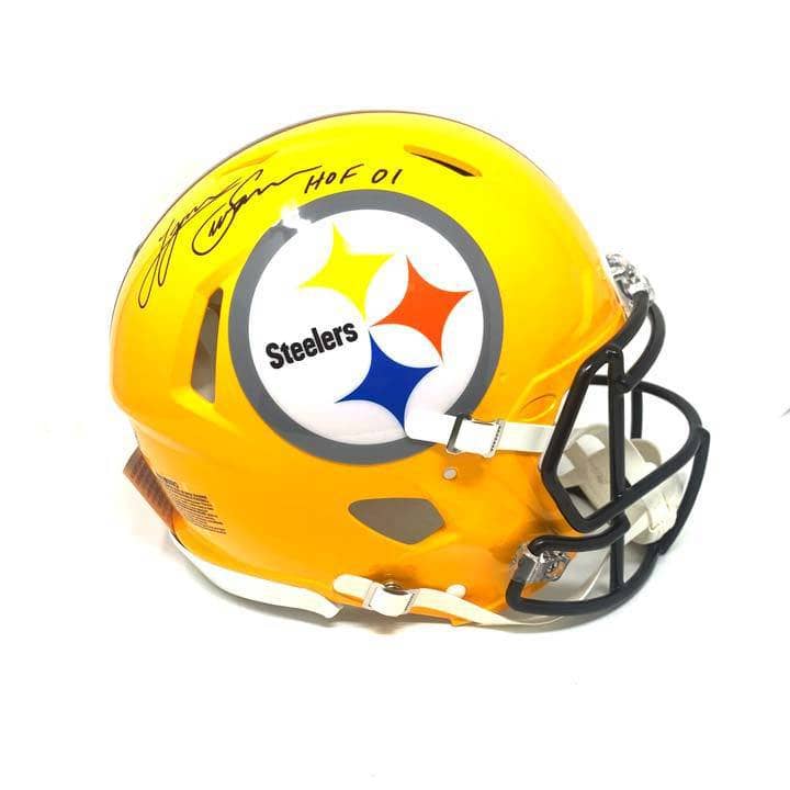 Lynn Swann Signed Pittsburgh Steelers 75th Anniversary Authentic Speed —  TSEShop