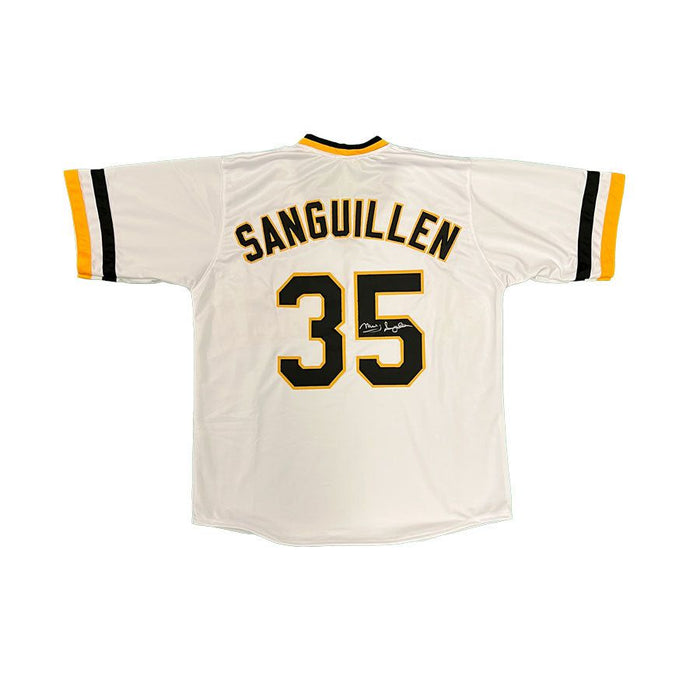 Manny Sanguillen Autographed Custom White Baseball Jersey