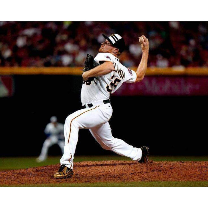 Mark Melancon Throwing Ball In White Horizontal Side View Unsigned 8X10 Photo