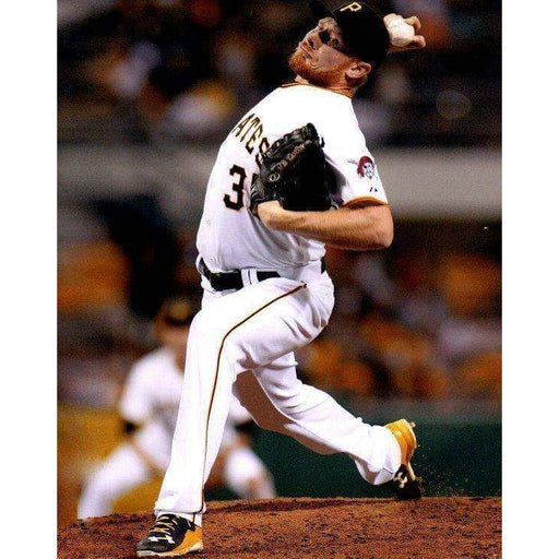 Mark Melancon Throwing Ball In White Vertical Side View Unsigned 16X20 Photo