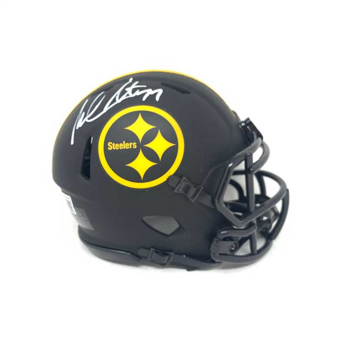 TJ Watt Autographed Pittsburgh Steelers Lunar Speed Mini Helmet