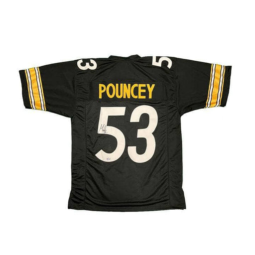 Maurkice Pouncey Signed Custom Pro-Style Black Home Jersey
