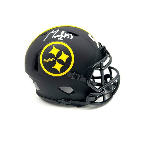 Steelers George Pickens Signed Salute To Service Speed Mini Helmet JSA