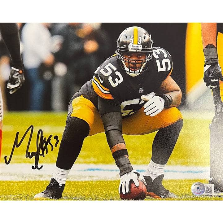 Maurkice Pouncey Memorabilia, Maurkice Pouncey Collectibles, Verified  Signed Maurkice Pouncey Photos