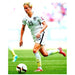 Megan Rapinoe Unsigned Dribbling Soccer Ball 8x10 Photo (2015)