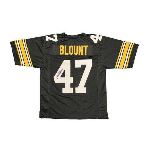 Mel Blount Autographed Black Custom Football Jersey