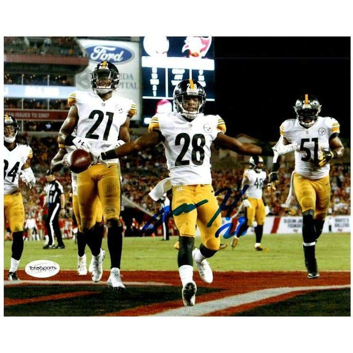 Mike Hilton Signed Running into Endzone 8x10 Photo