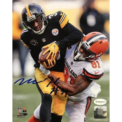 Mike Hilton Signed With Ball Vs. Browns 8x10 Photo