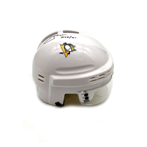 Tristan Jarry Signed Pittsburgh Penguins Black Mini Helmet — TSEShop