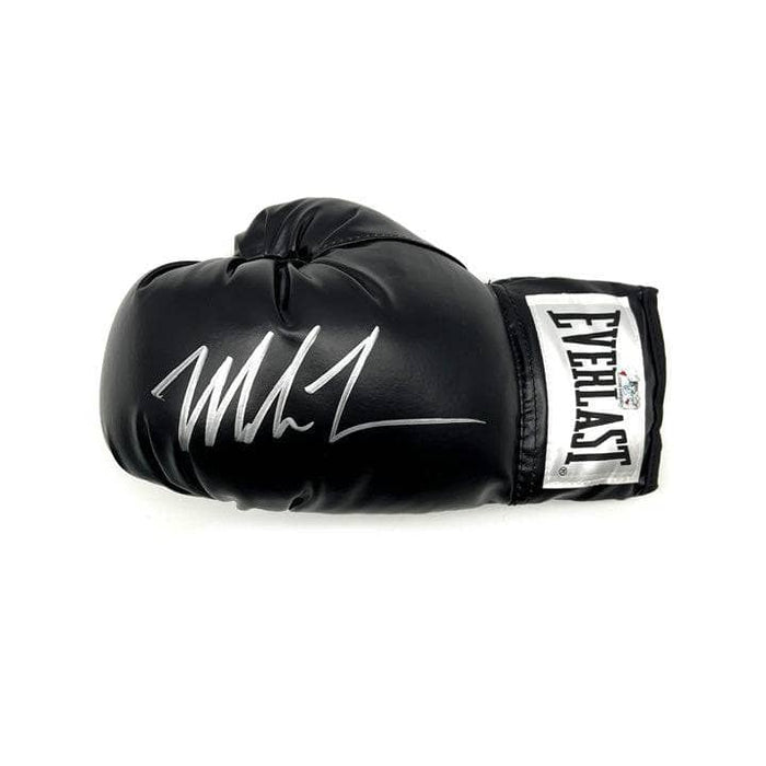 Mike Tyson Signed Boxing Glove (Black)