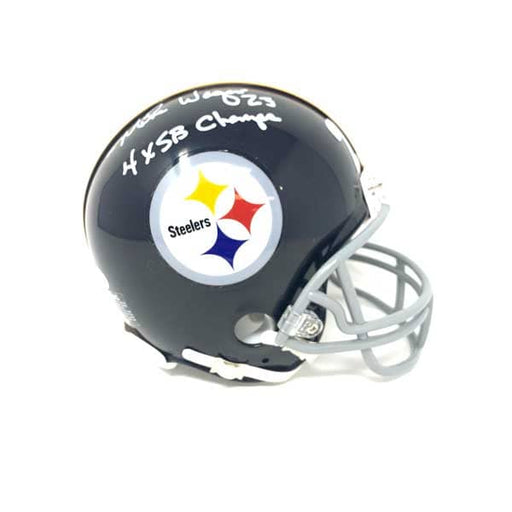 Frenchy Fuqua Signed Pittsburgh Steelers Lunar Eclipse Mini Helmet wit —  TSEShop