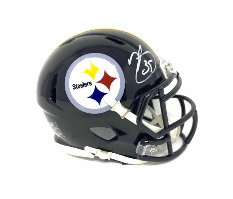 Minkah Fitzpatrick Autographed Pittsburgh Steelers Black Speed Mini Helmet