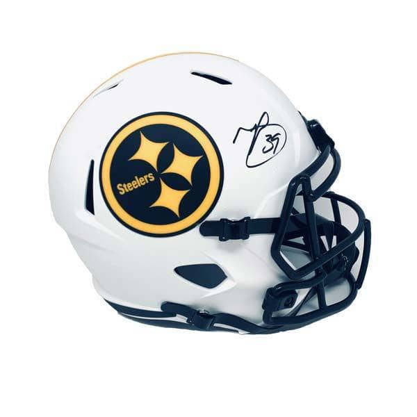 Minkah Fitzpatrick Autographed Pittsburgh Steelers Full Sized Lunar Eclipse Replica Helmet