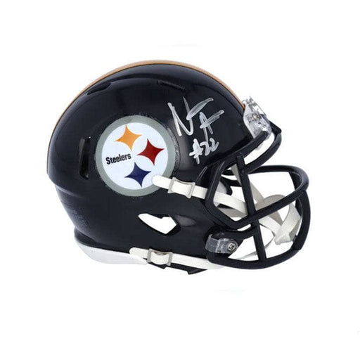 Najee Harris Signed Pittsburgh Steelers Speed Mini Helmet
