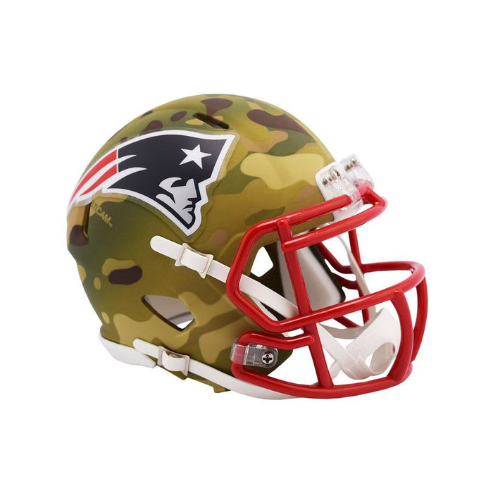 New England Patriots Camo Mini Speed Helmet