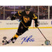 Nick Bjugstad Signed Skating in Alternate Uniform 8x10 Photo