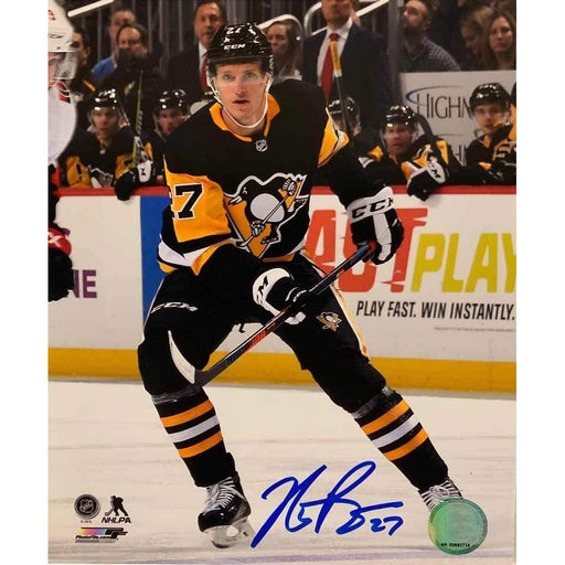 Jaromir Jagr Pittsburgh Penguins Autographed Spotlight 8x10 