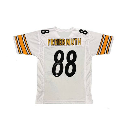 Pat Freiermuth Autographed Custom Away Football Jersey