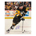 Phil Kessel Signed Cross Over with Puck 16x20 Photo