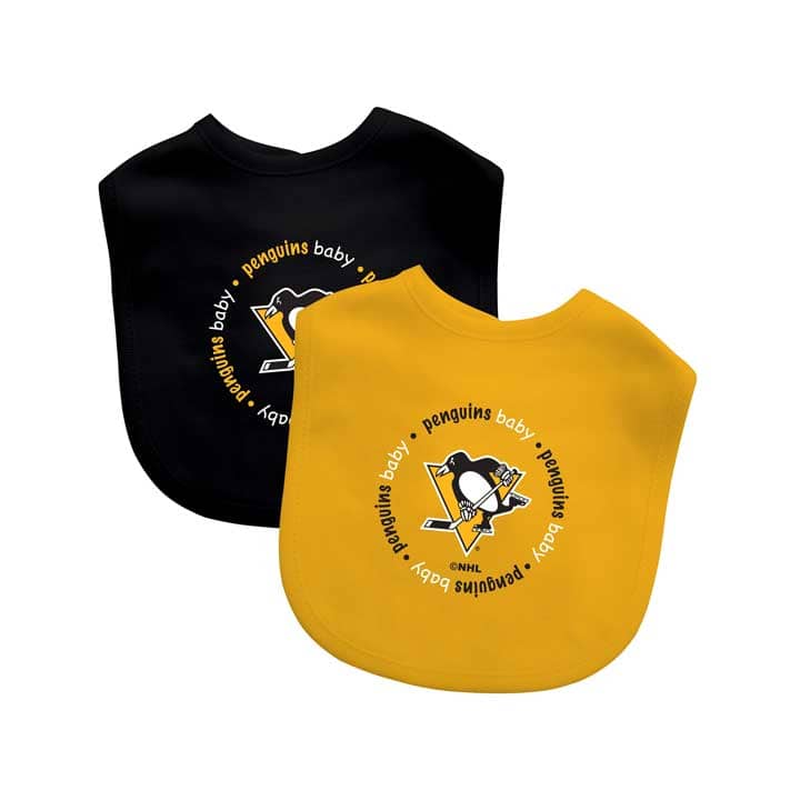 Baby Fanatic Officially Licensed Unisex Baby Bibs 2 Pack - NFL Pittsburgh  Steelers Baby Apparel Set