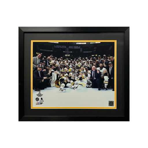 Pittsburgh Penguins 2017 Stanley Cup Team 16x20 Unsigned Photo - Professionally Framed