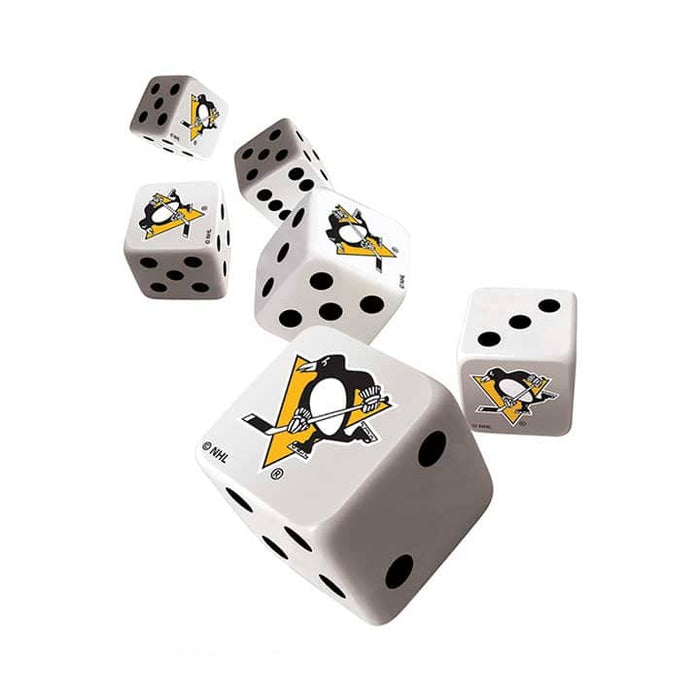 Pittsburgh Penguins Dice 6-Pack