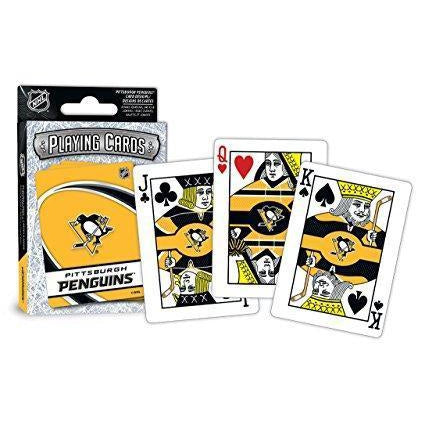 Pittsburgh Penguins Playing Cards Full Deck Standard Size