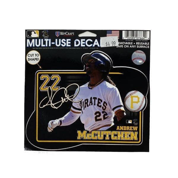 Pittsburgh Pirates Andrew McCutchen Multi-Use Decal