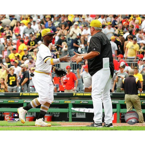 Pittsburgh Pirates Clint Hurdle and Andrew McCutchen  8x10 Photo - Unsigned