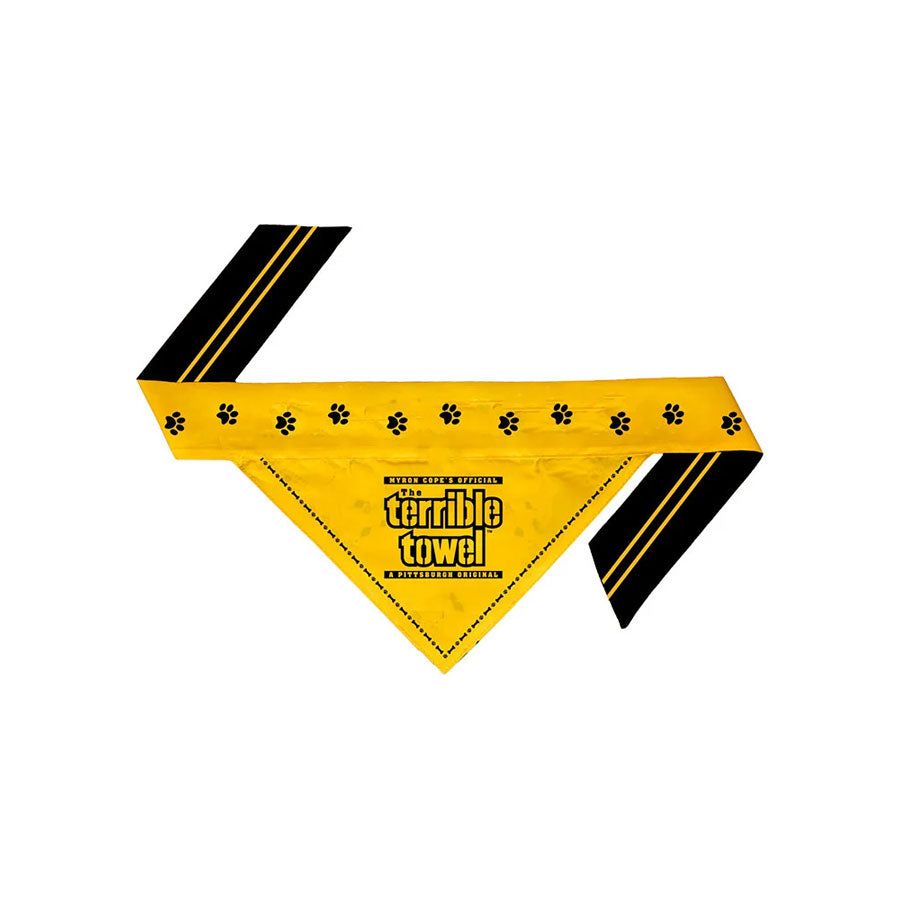 Pittsburgh Steeler Nation Terrible Towel Shirts' Dog Bandana, Spreadshirt