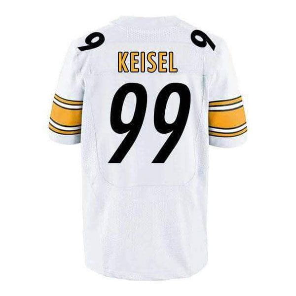 Pre Sale Brett Keisel Signed Custom White Jersey TSEShop