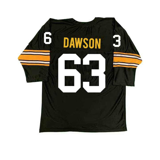Pre-Sale: Dermontti Dawson Signed Custom Home Football Jersey with Free HOF 12