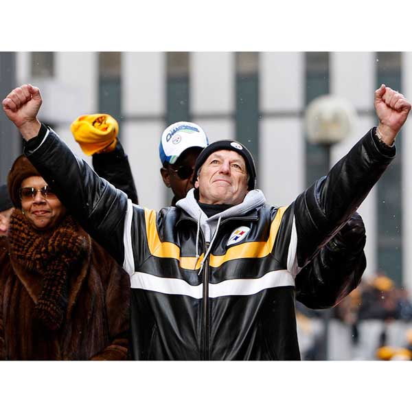 Pre-Sale: Dick Lebeau Hands Up at Parade Photo (Includes HOF 10)