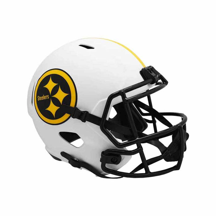 Pre-Sale: Dick Lebeau Signed Pittsburgh Steelers Lunar Eclipse Authentic Full-Size Helmet (Includes HOF 10)