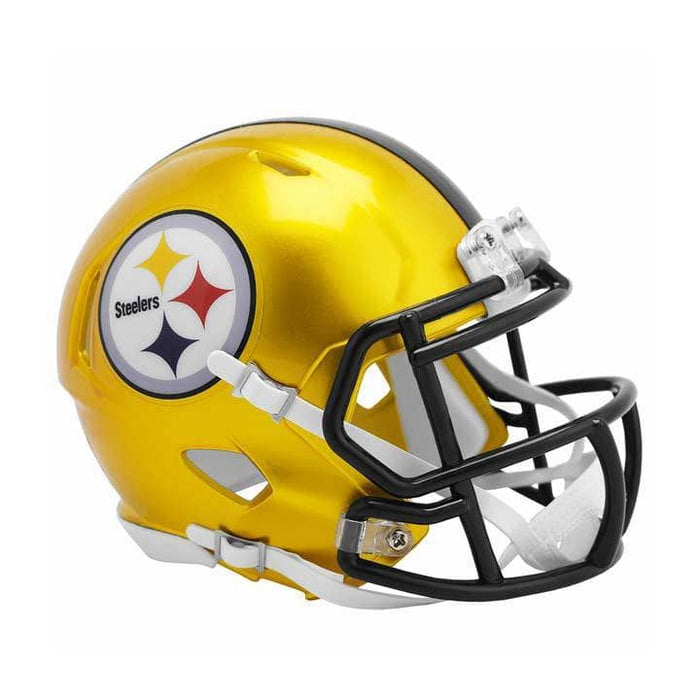 Pre-Sale: Donnie Shell Autographed Pittsburgh Steelers FLASH Mini Helmet With Free HOF 88 Inscription