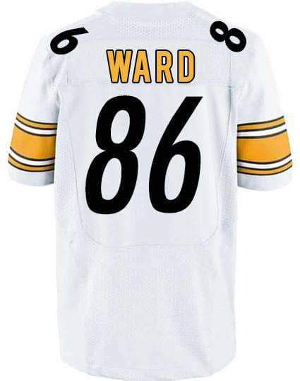 PRE-SALE: Hines Ward Signed Custom White Jersey