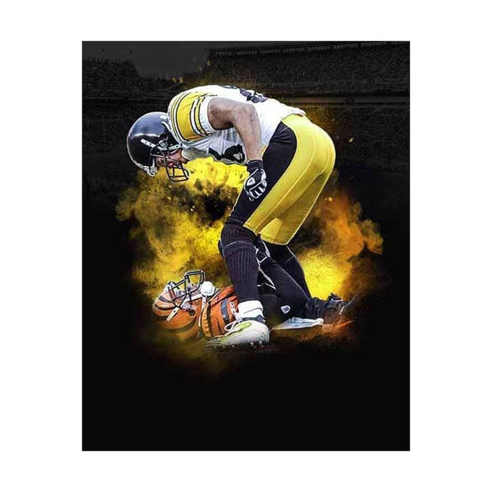 Pre-Sale: Hines Ward Signed Over Bengals 8x10 Photo