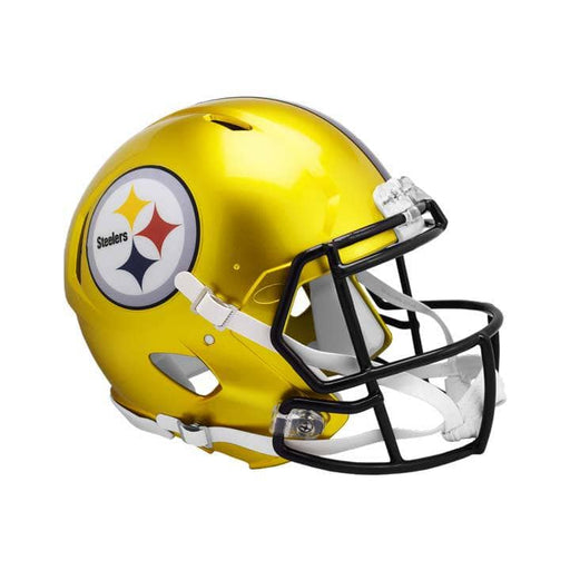 Pre-Sale: Hines Ward Signed Pittsburgh Steelers Flash Replica Full Size Helmet