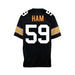 Pre-Sale: Jack Ham Signed Custom Black Jersey With Free Hof 88 Inscription