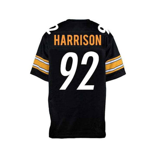 Pre-Sale: James Harrison Signed Custom Black Jersey