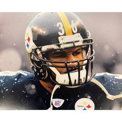 Jerome Bettis Signed Steelers Full-Size Custom Satin Gold Helmet