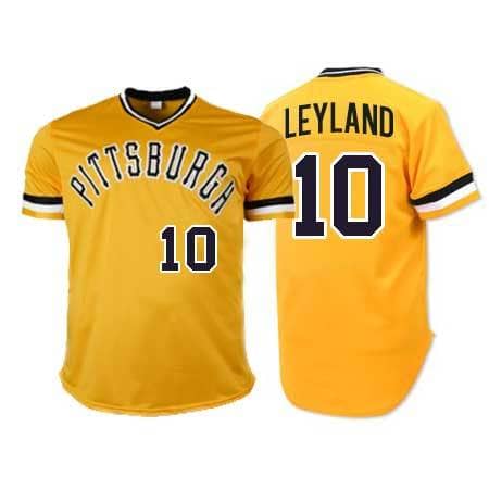 Pre-Sale: Jim Leyland Signed Custom Gold Pullover Jersey