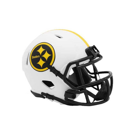 Pre-Sale: Joe Greene Signed Pittsburgh Steelers Lunar Eclipse Mini Helmet (FREE HOF 87)