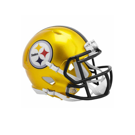 Pre-Sale: John Stallworth Signed Pittsburgh Steelers FLASH Mini Helmet