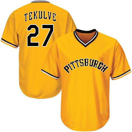Pre-Sale: Kent Tekulve Signed Custom Gold Baseball Jersey